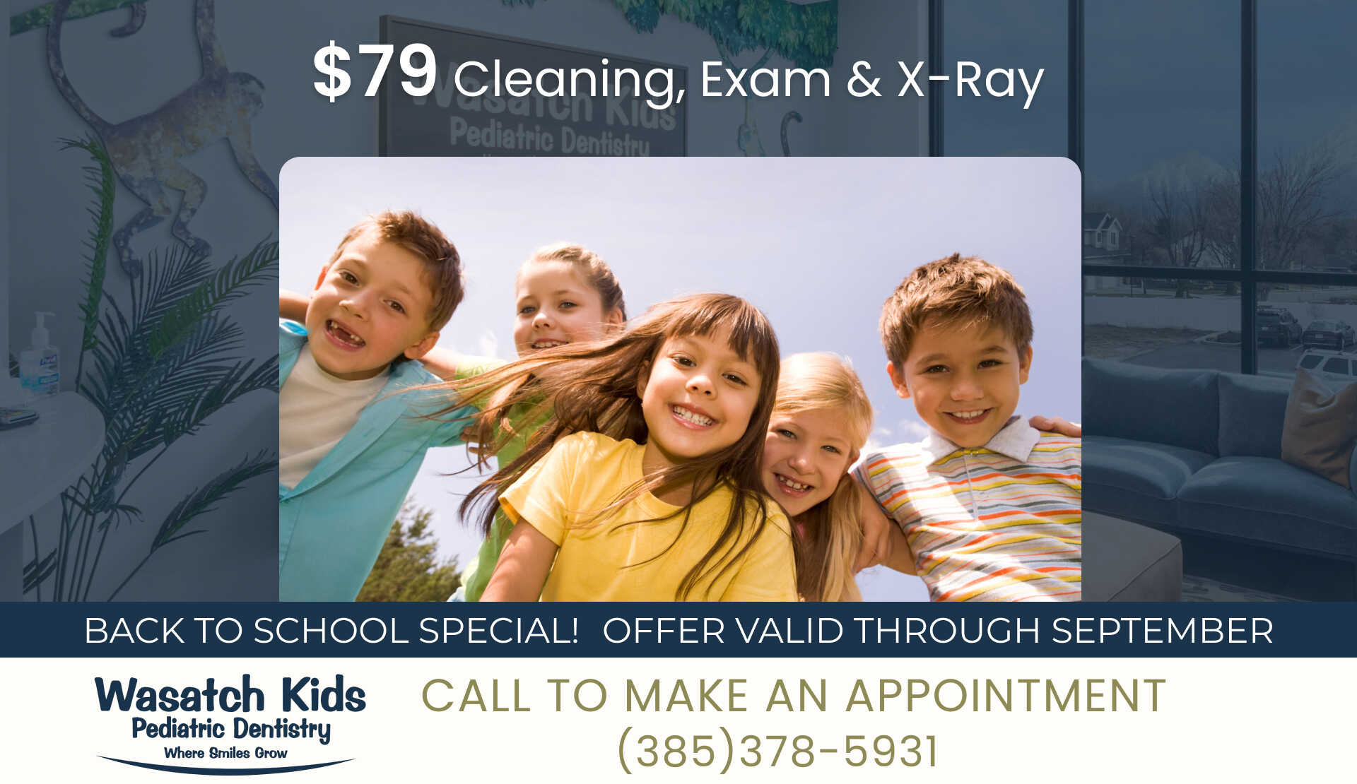 $79 Cleaning, Exam & X-Ray